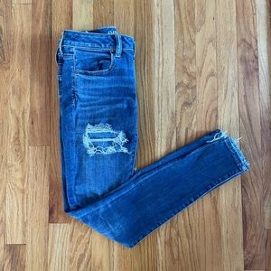 American Eagle ripped jeans